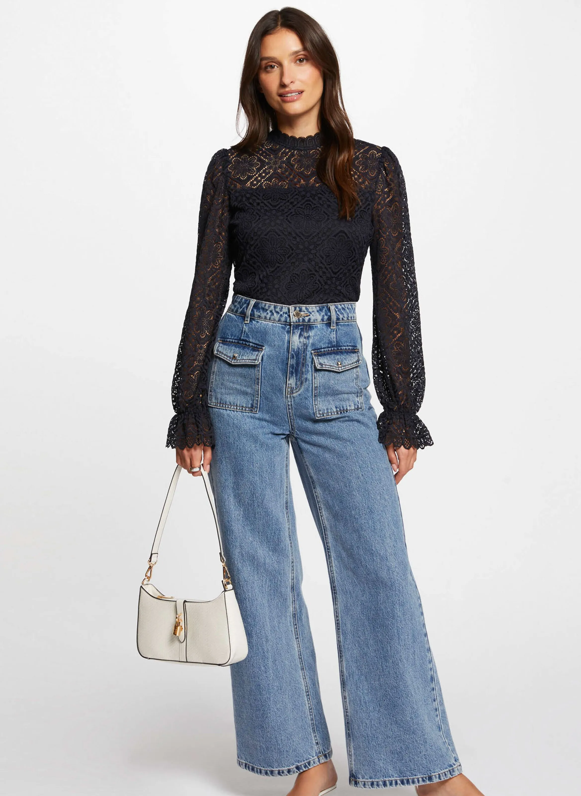 MORGAN TYRIA  TOP EN AZUL