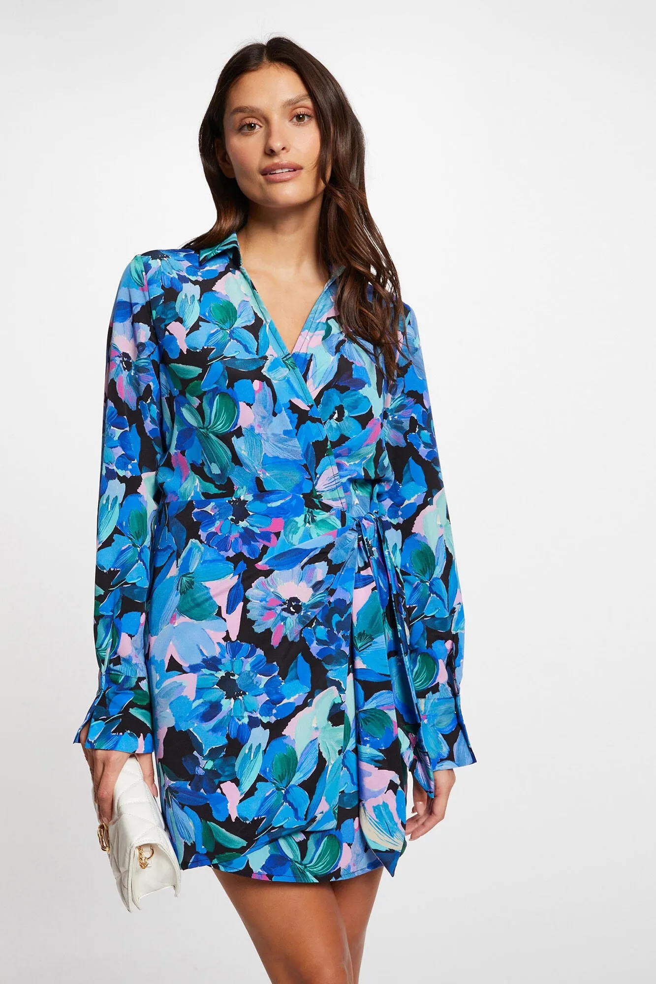 Morgan Vestido corto estampado floral