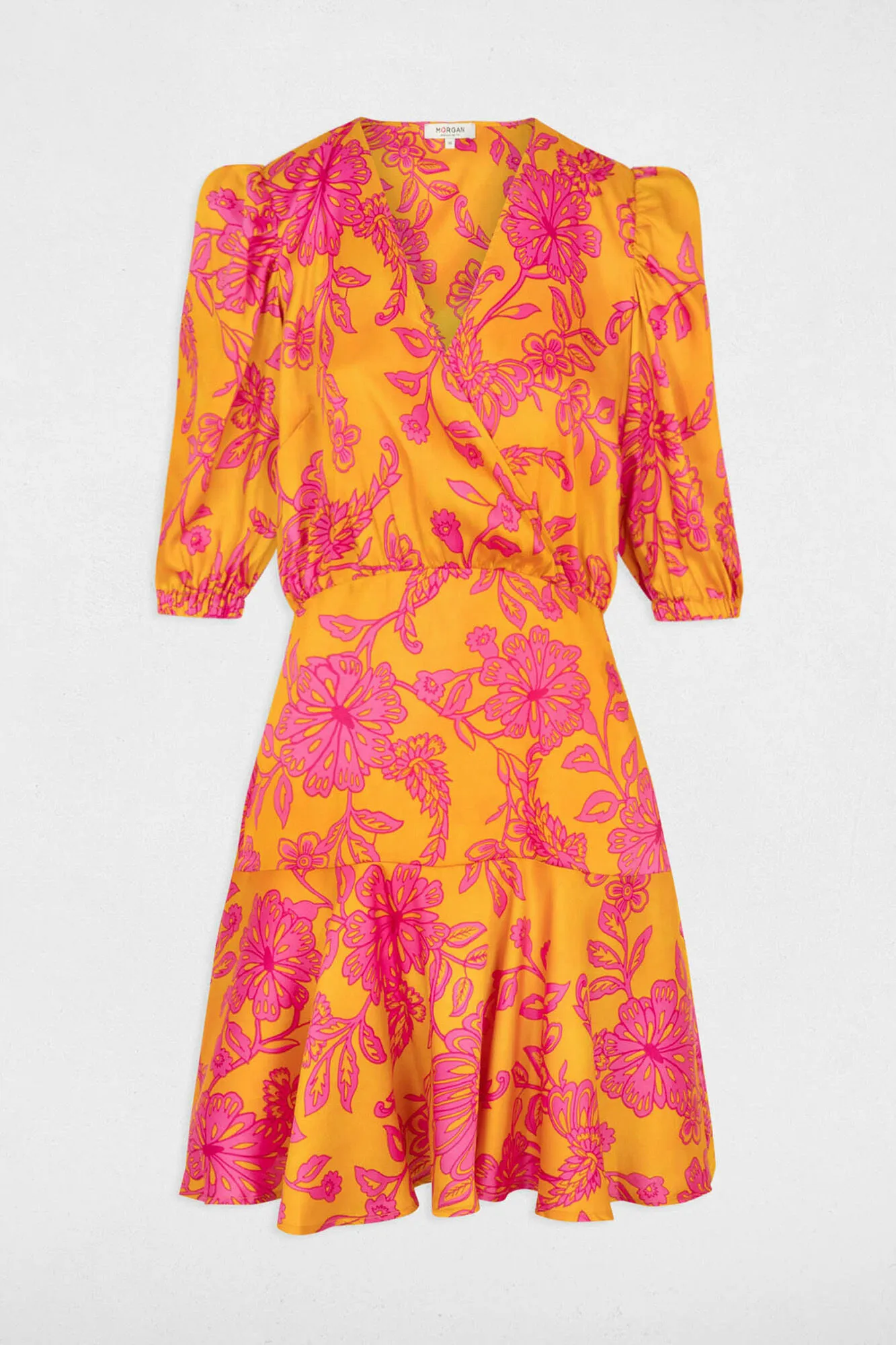 Morgan Vestido entallado estampado