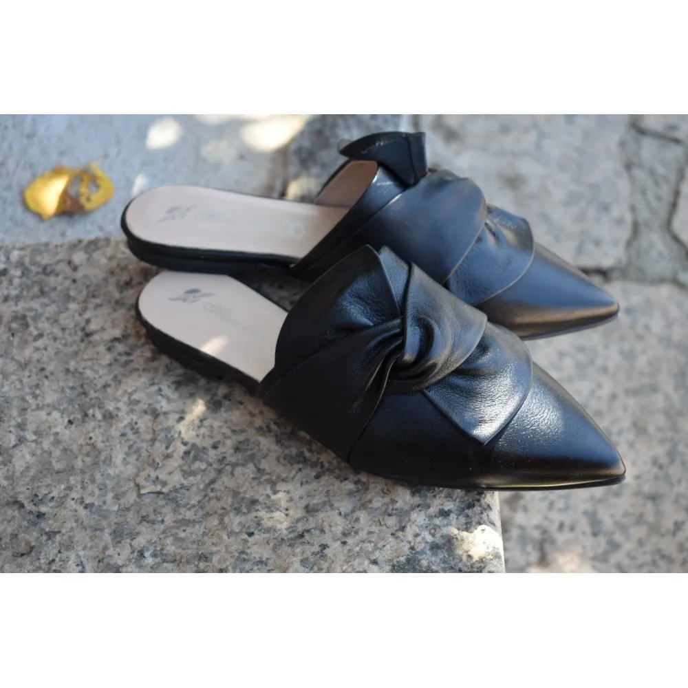 Mule de piel CALMODA 6065
