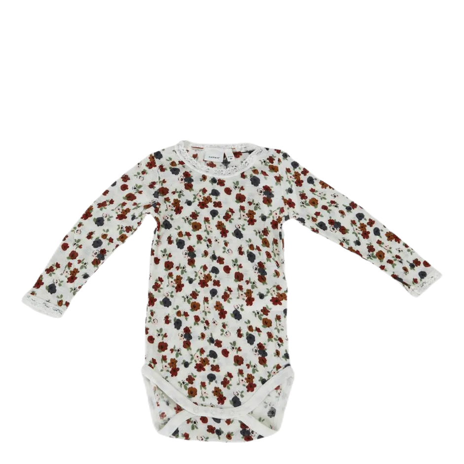 Name It Wang Wool Needle Ls Body White