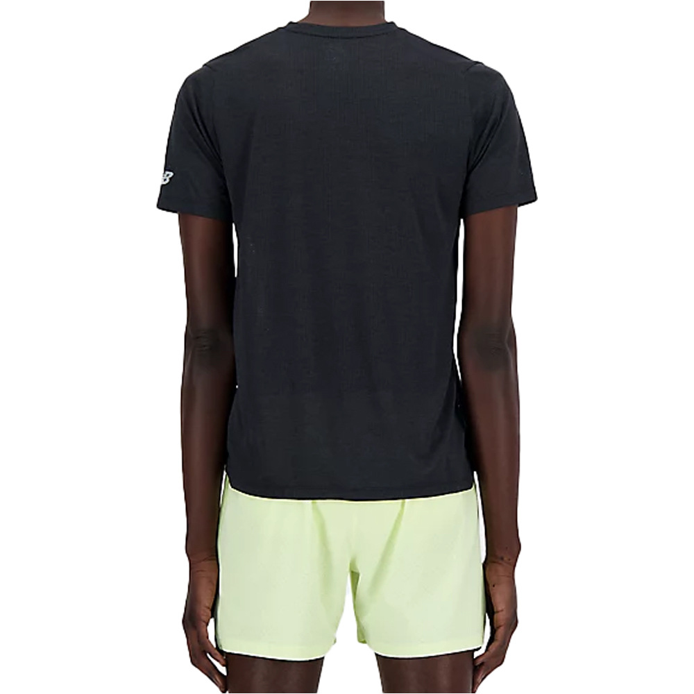 New Balance ATHLETICS PRINTED RUN Camiseta Running Manga Corta Hombre