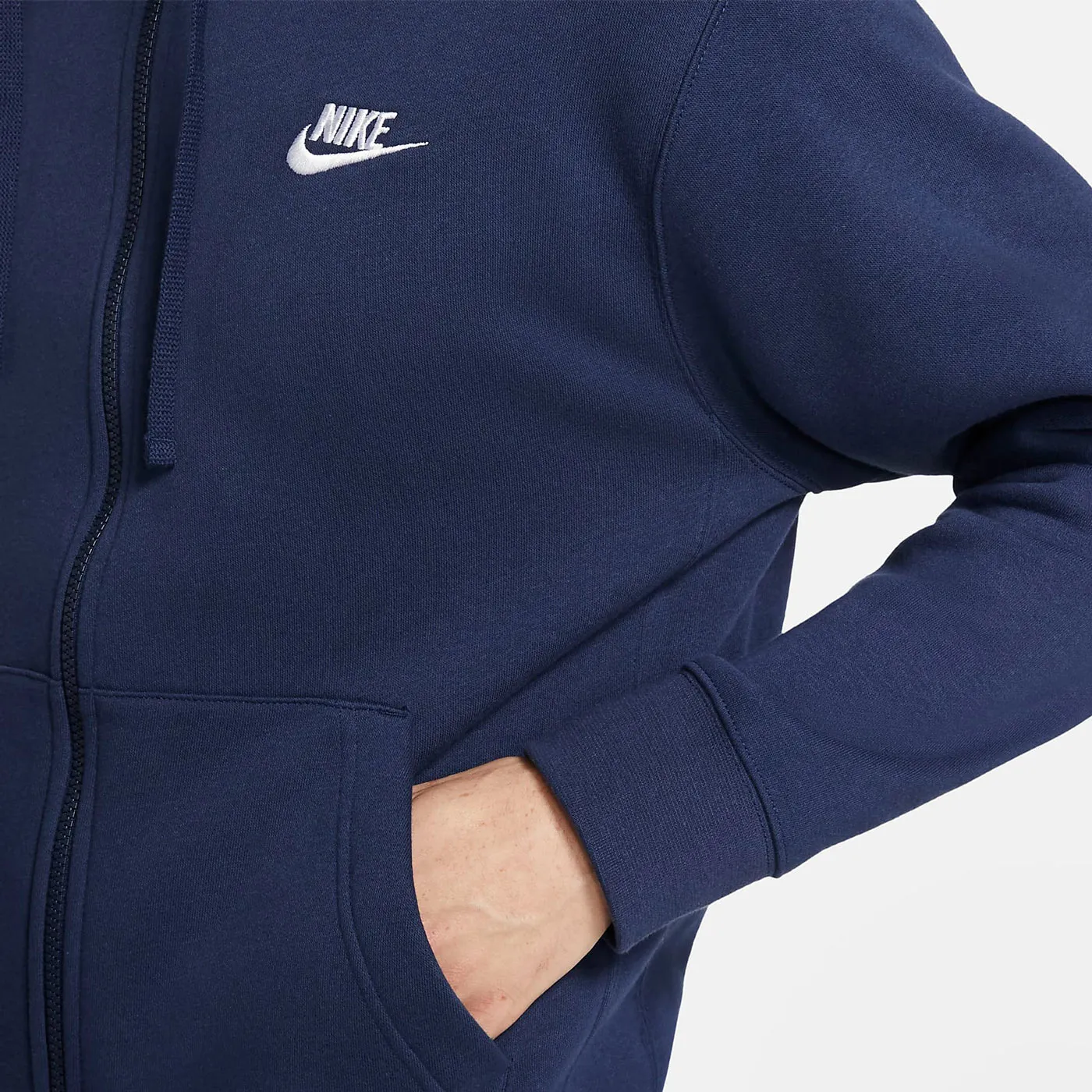 Nike Hoodie Zip Up  Sport Wear Navy