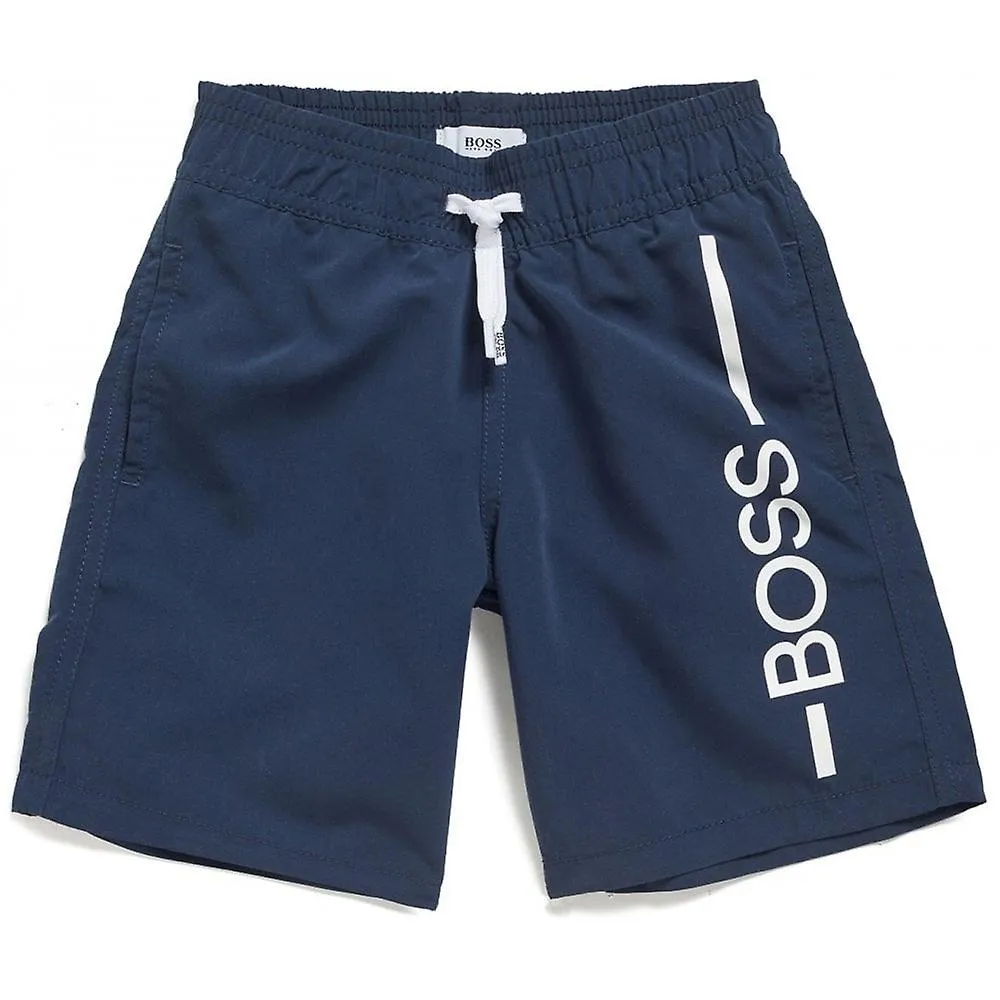 Niños Hugo Boss Bañador azul marino Hugo Boss para niño 