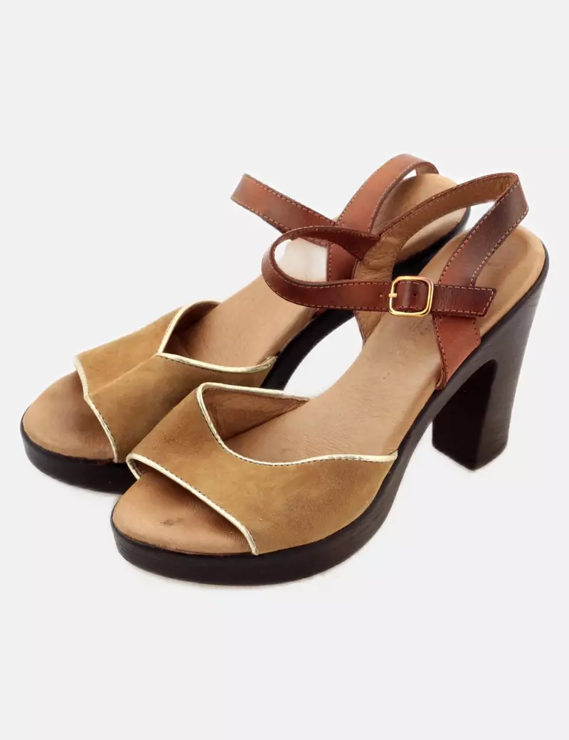 NoName Sandalias Piel