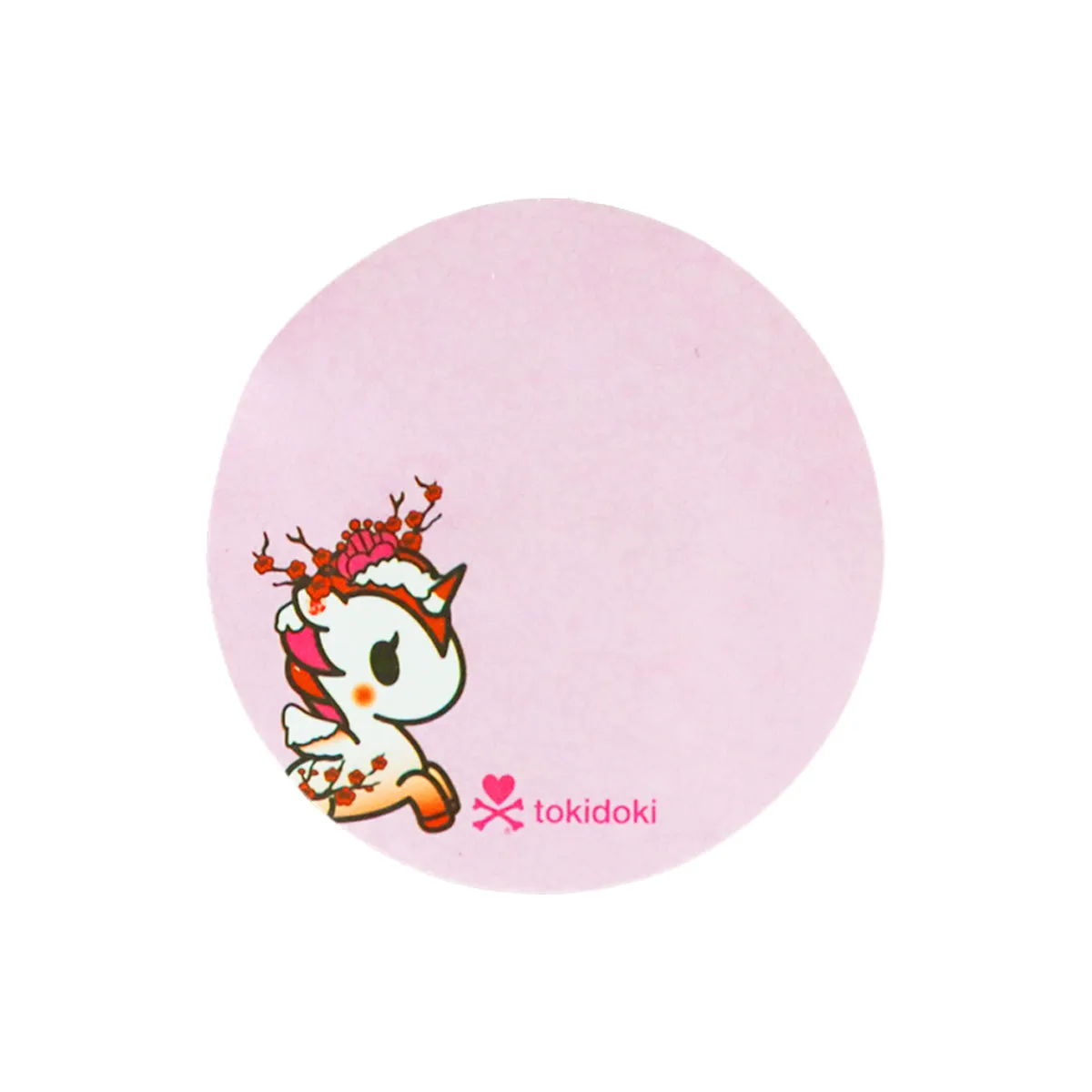 Notas Adhesivas Circulares con Diseo de Unicornio