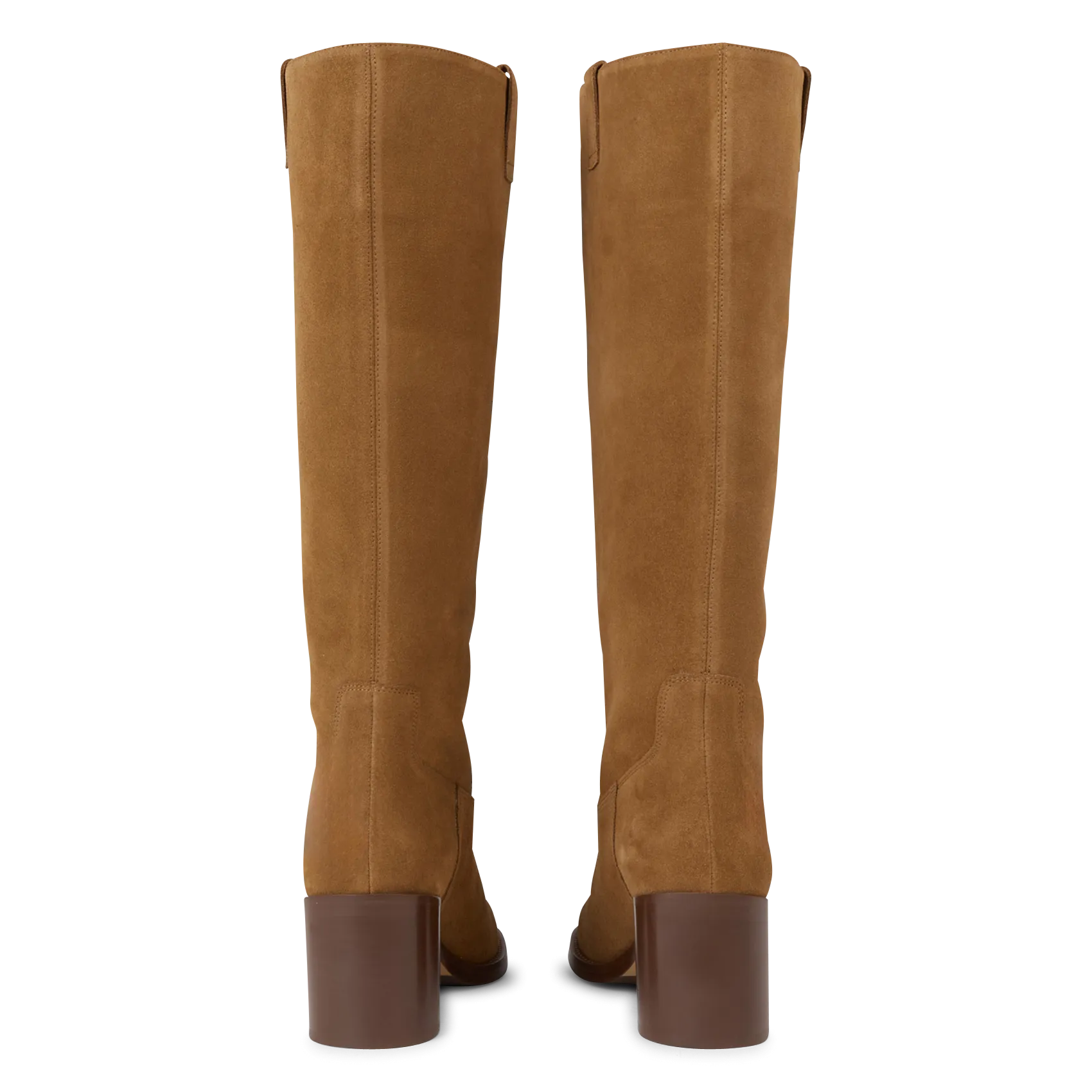 N°510  BOTAS ALTAS DE PIEL EN CAQUI