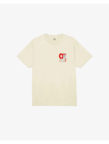OBEY Camiseta World Friendliest Hombre Cream