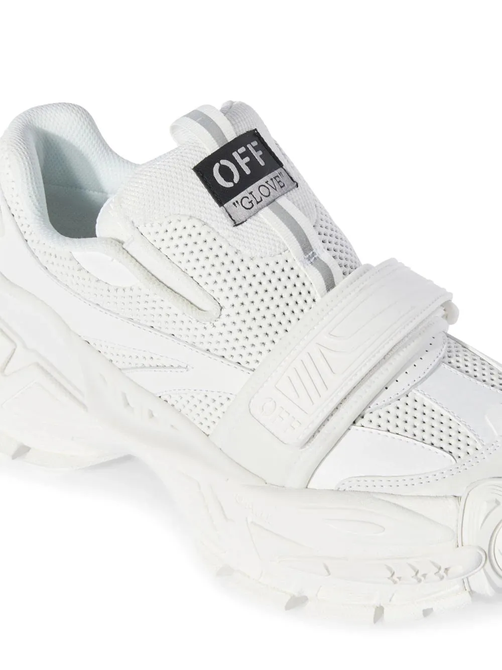 Off White Glove Slip On White White