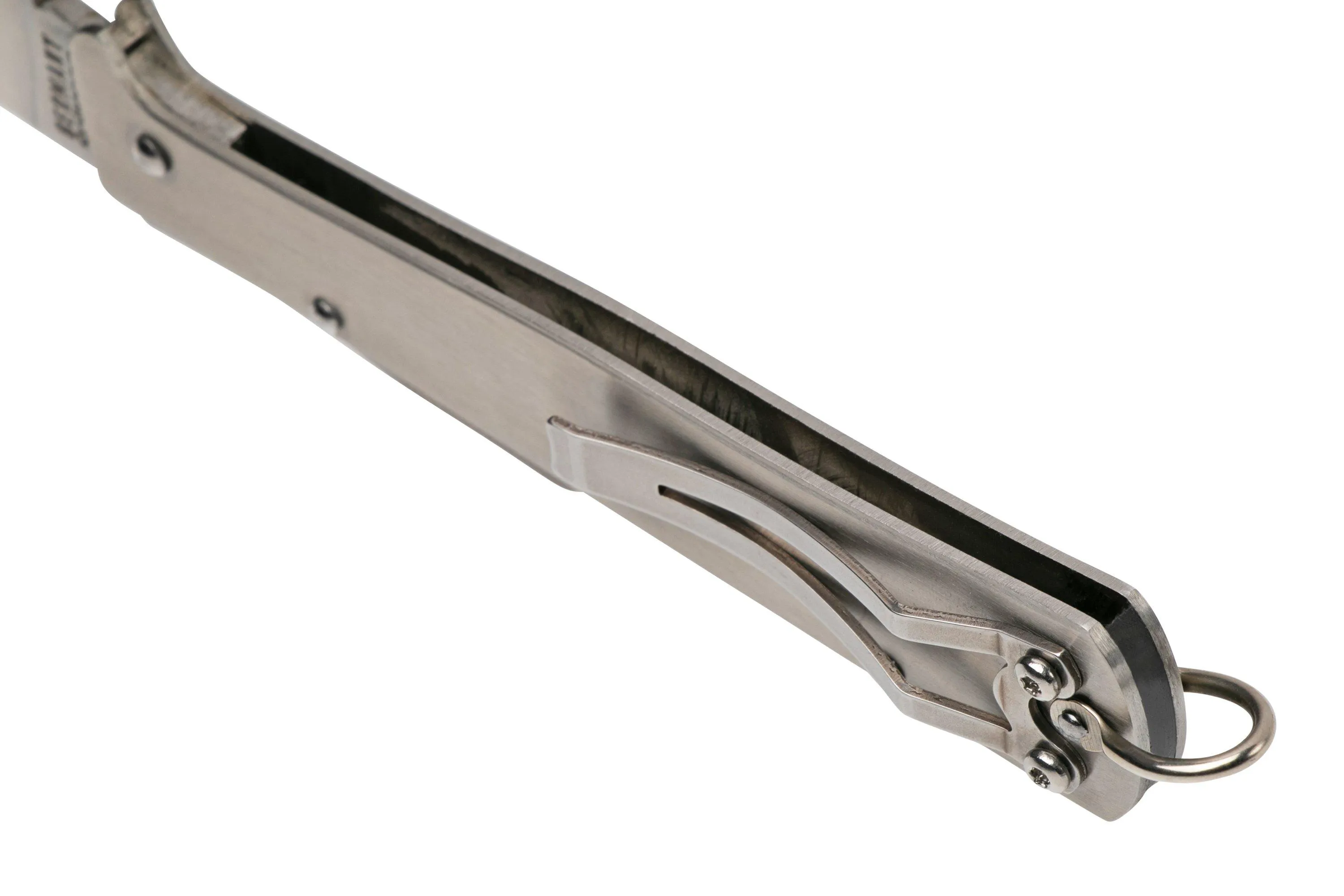 OTTER MERCATOR 10836 RG R LARGE STAINLESS POCKETCLIP, NAVAJA