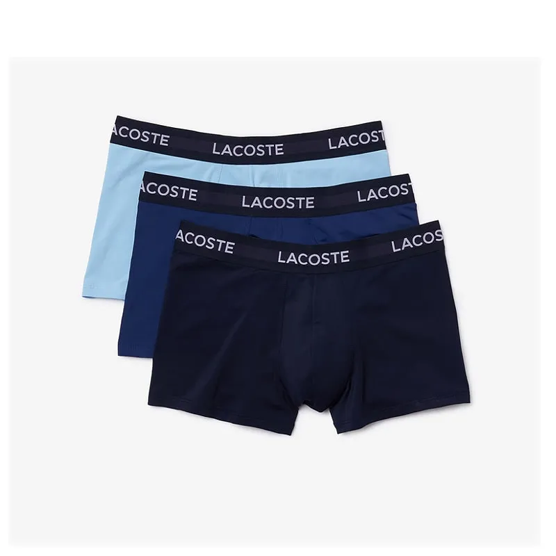Pack de 3 Boxers Lacoste en microfibra VUC