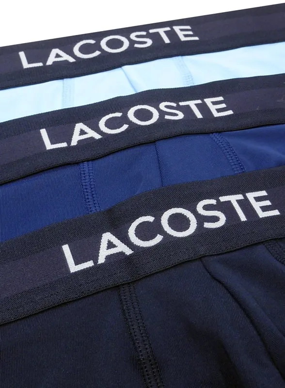 Pack de 3 Boxers Lacoste en microfibra VUC