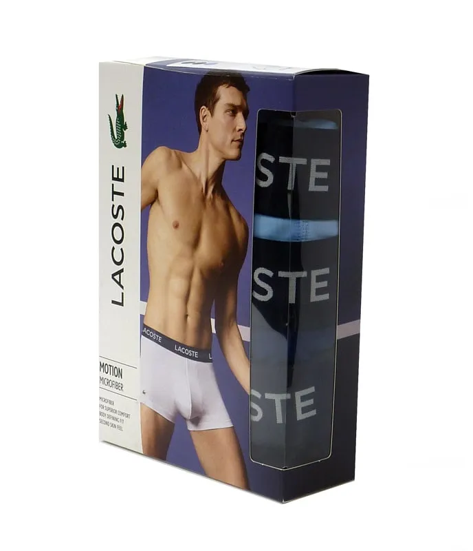Pack de 3 Boxers Lacoste en microfibra VUC