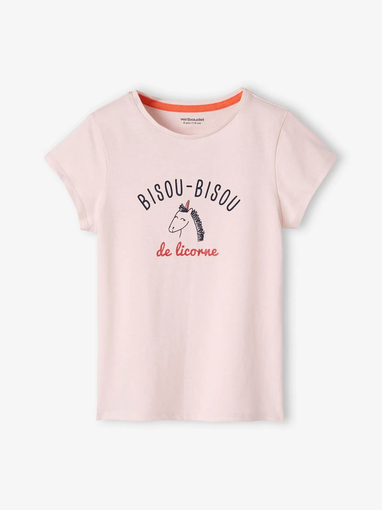 Pack de 3 camisetas surtidas con detalles irisados, para niña
