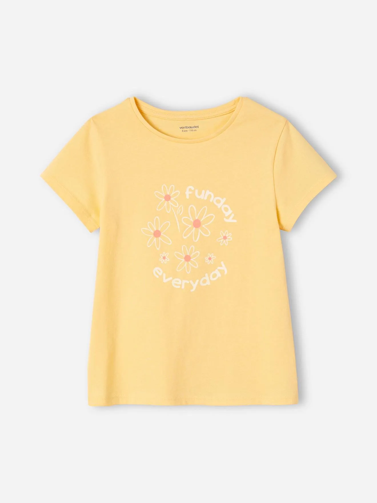 Pack de 3 camisetas surtidas con detalles irisados, para niña