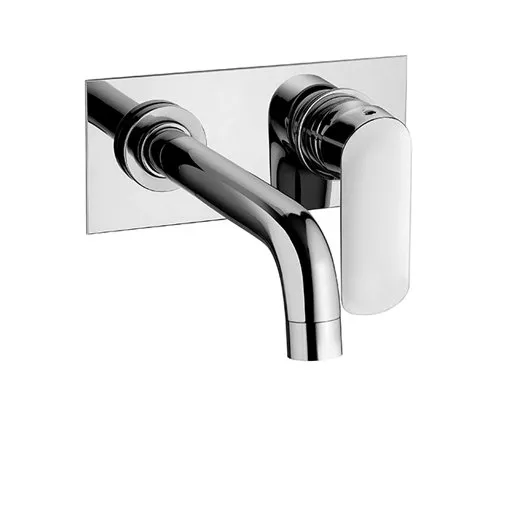 PAINI NOVE MEZCLADOR MONOMANDO EMPOTRABLE PARA LAVABO CON PLACA