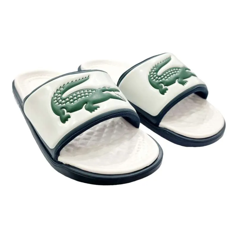 PALA PLAYERA LACOSTE HOMBRE SERVE SLIDE DUAL 1241 CMA BLANCO ROTO