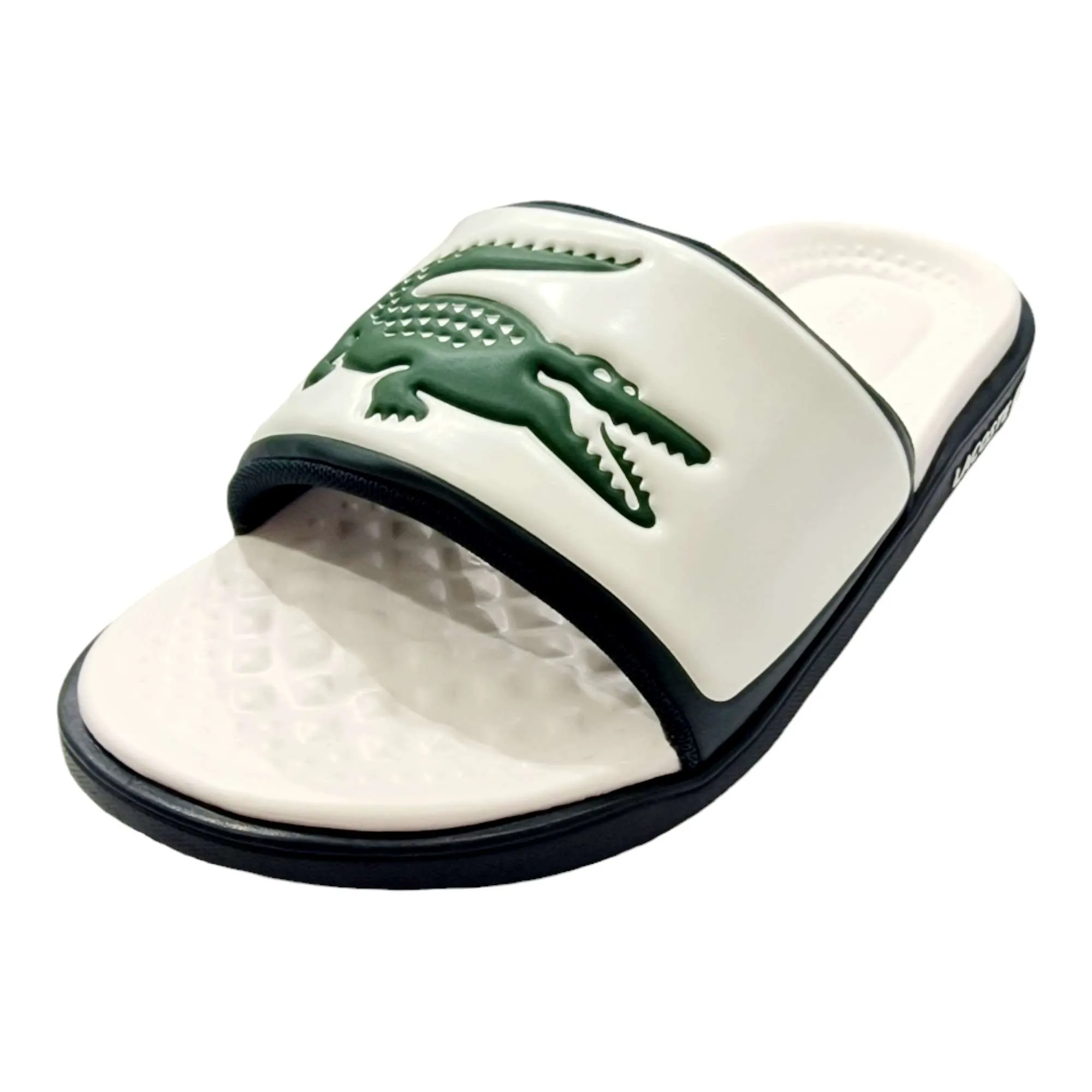 PALA PLAYERA LACOSTE HOMBRE SERVE SLIDE DUAL 1241 CMA BLANCO ROTO