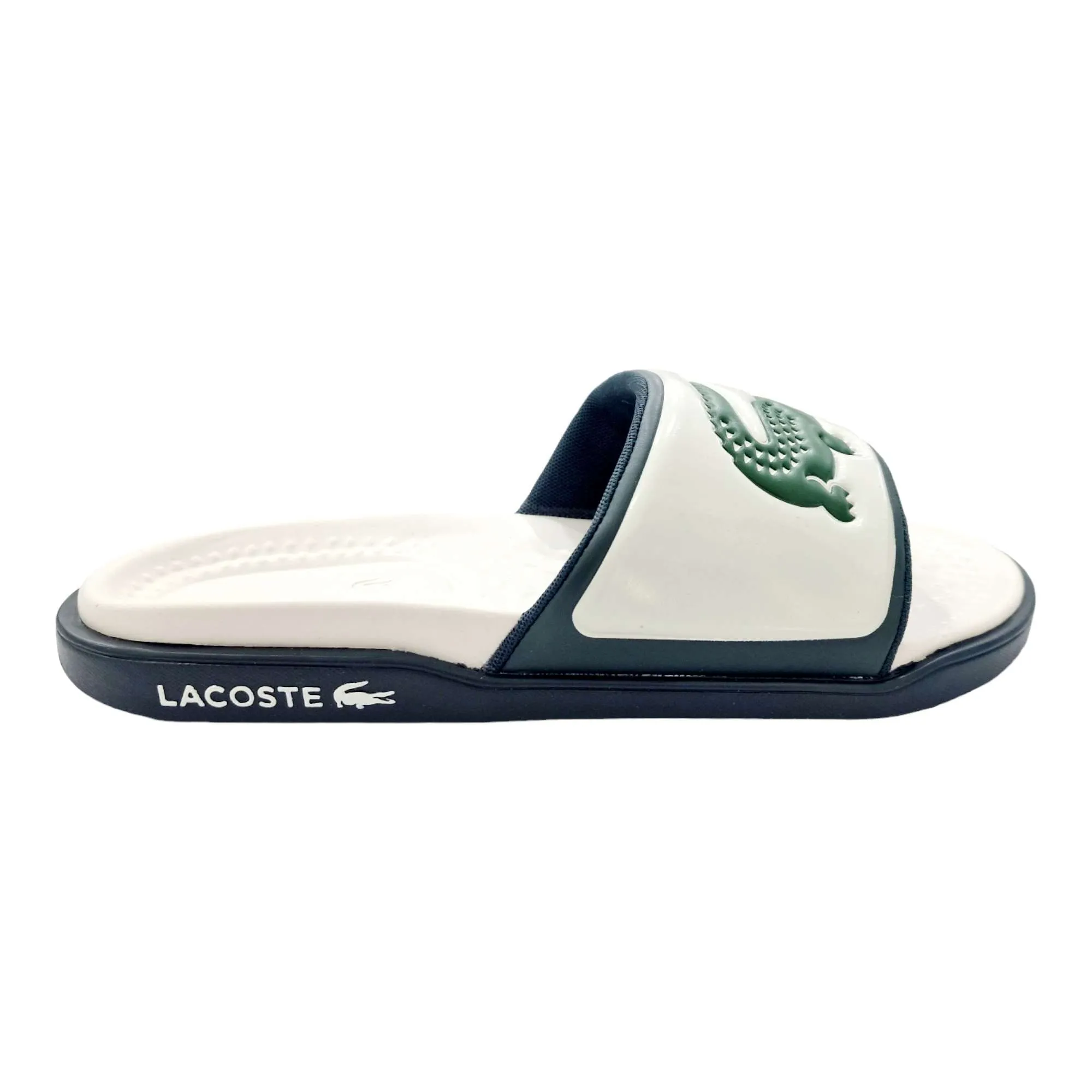 PALA PLAYERA LACOSTE HOMBRE SERVE SLIDE DUAL 1241 CMA BLANCO ROTO