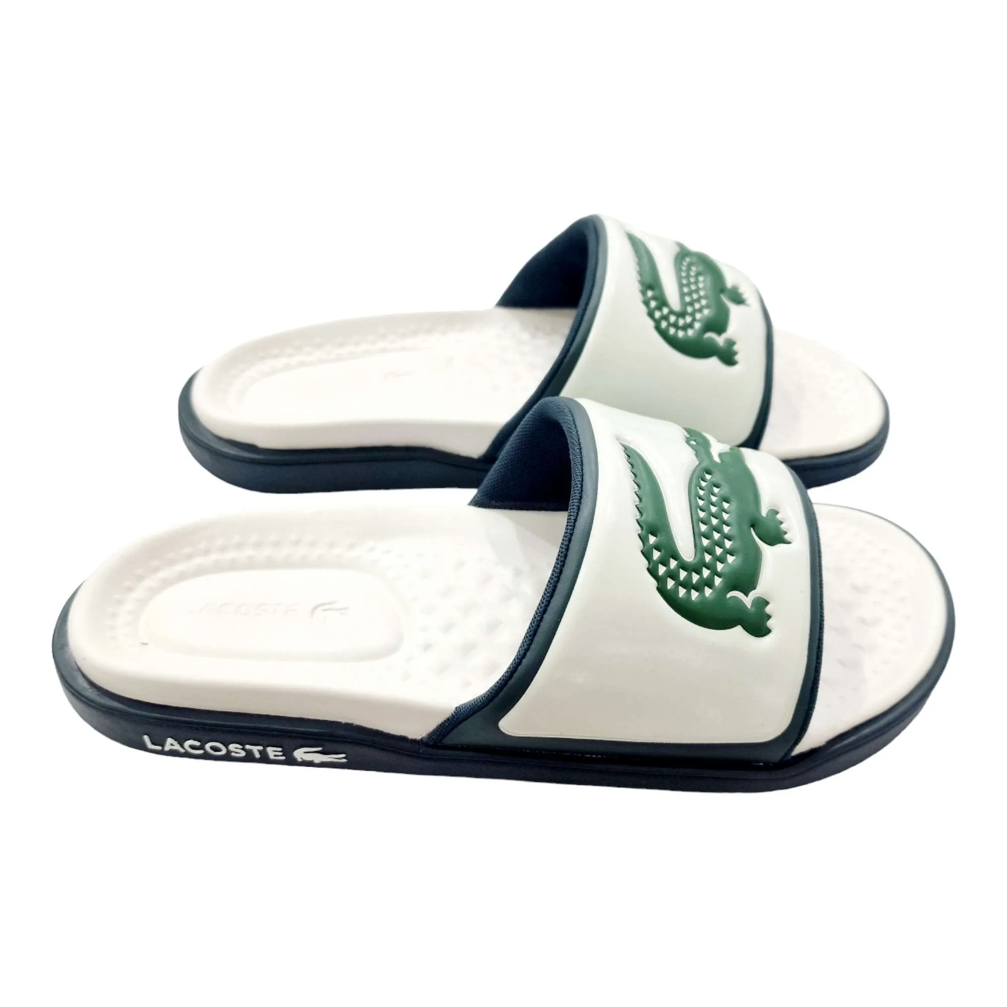 PALA PLAYERA LACOSTE HOMBRE SERVE SLIDE DUAL 1241 CMA BLANCO ROTO