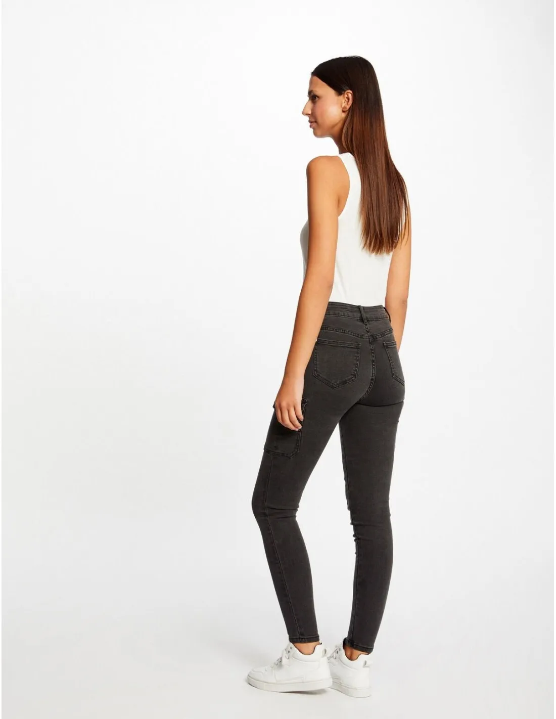 PANTALON VAQUERO MORGAN PEMA CARGO