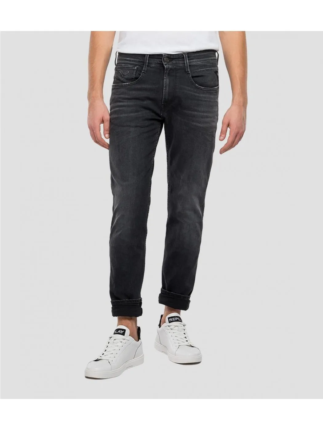 PANTALON VAQUERO REPLAY HOMBRE ANBASS SLIM 573 BIO