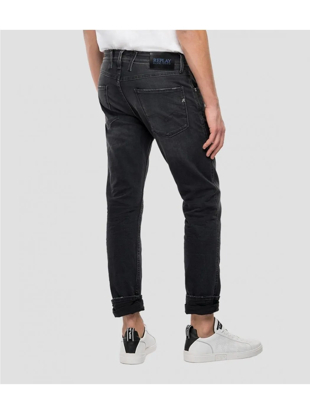PANTALON VAQUERO REPLAY HOMBRE ANBASS SLIM 573 BIO