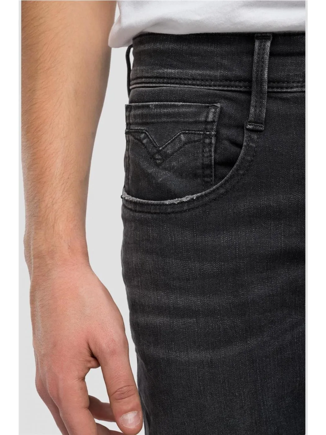 PANTALON VAQUERO REPLAY HOMBRE ANBASS SLIM 573 BIO