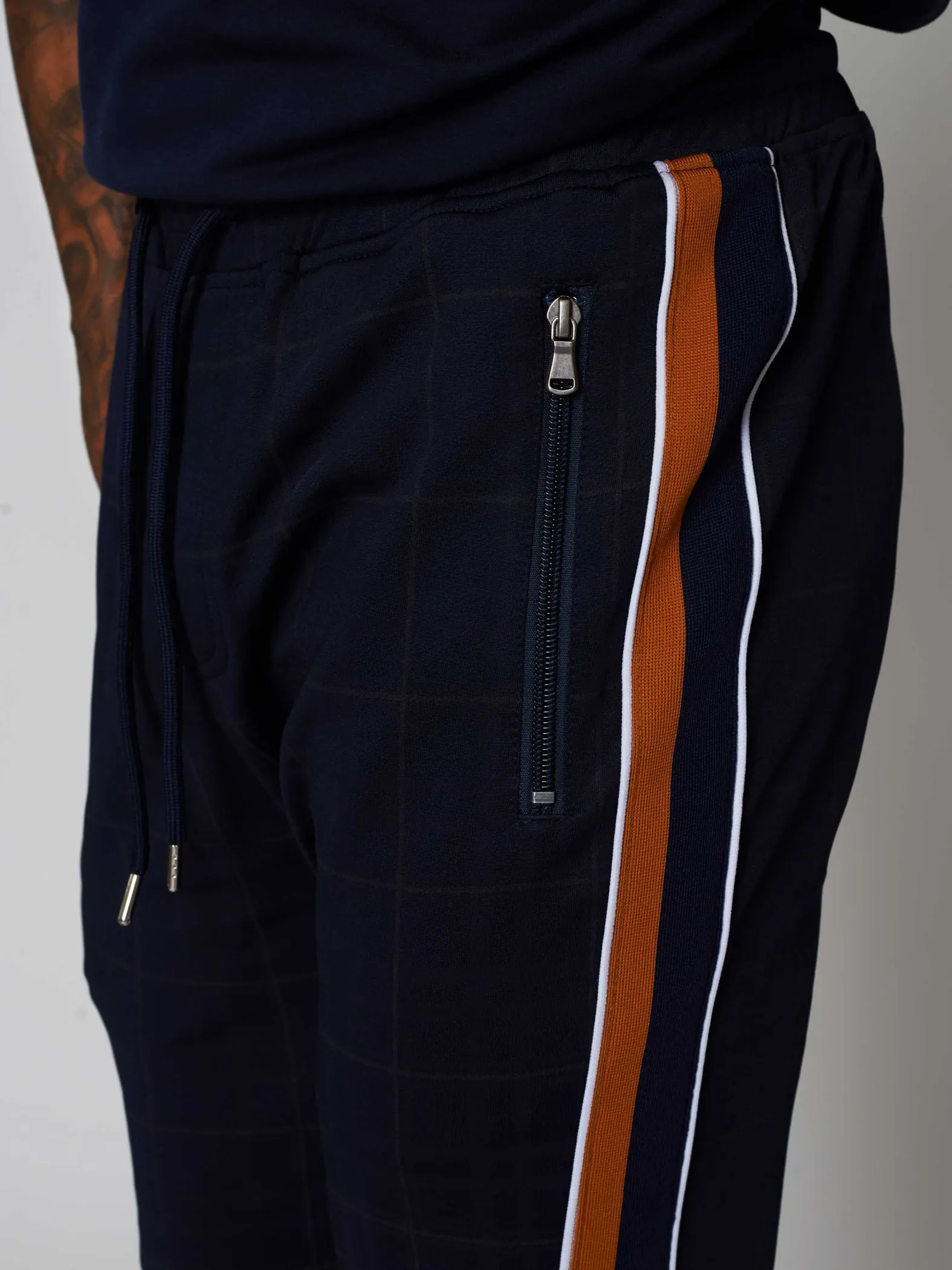 Pantalones de chándal con rayas de colores