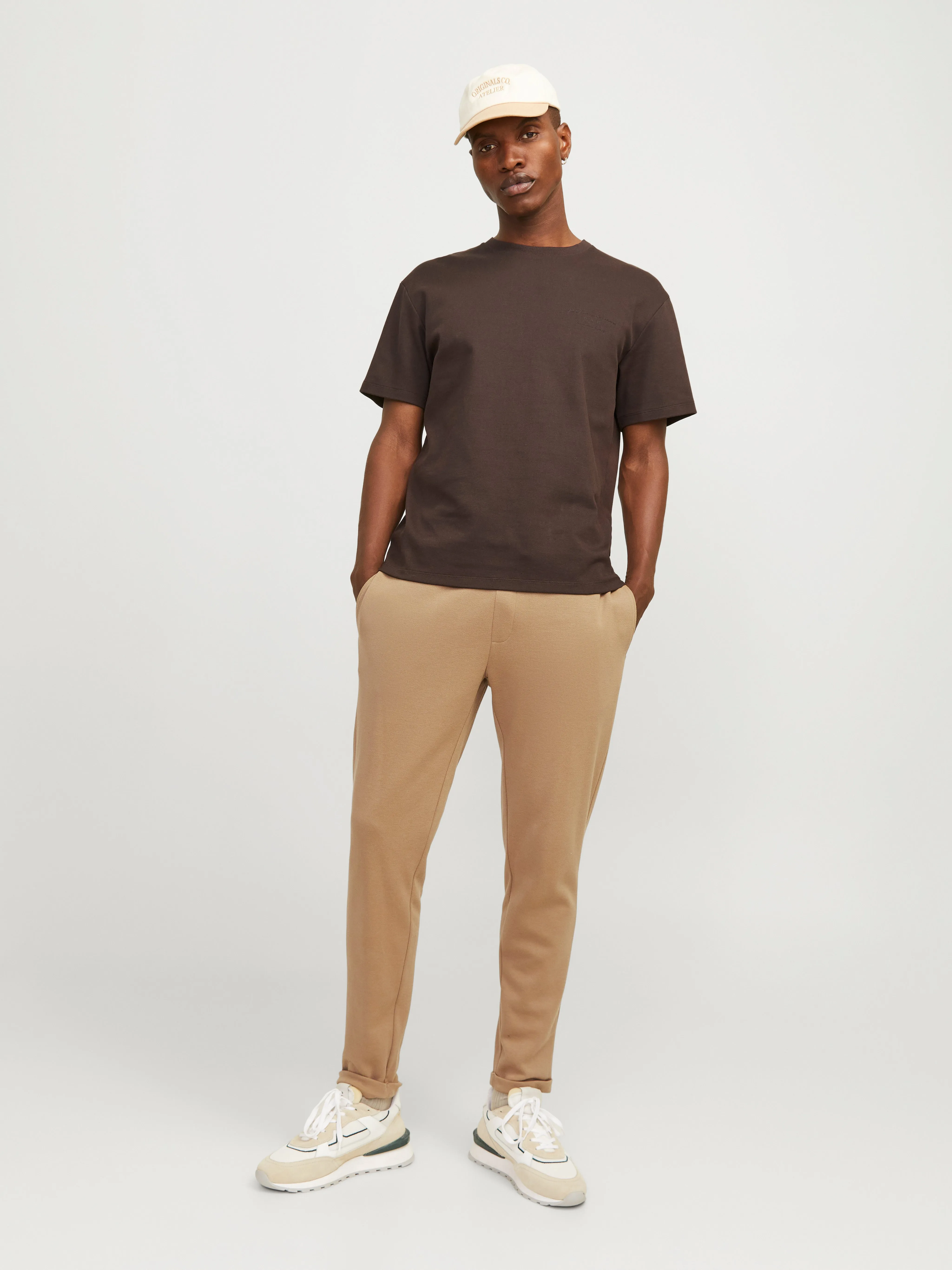 Pantalones de chándal Corte loose | Beige | Jack & Jones®