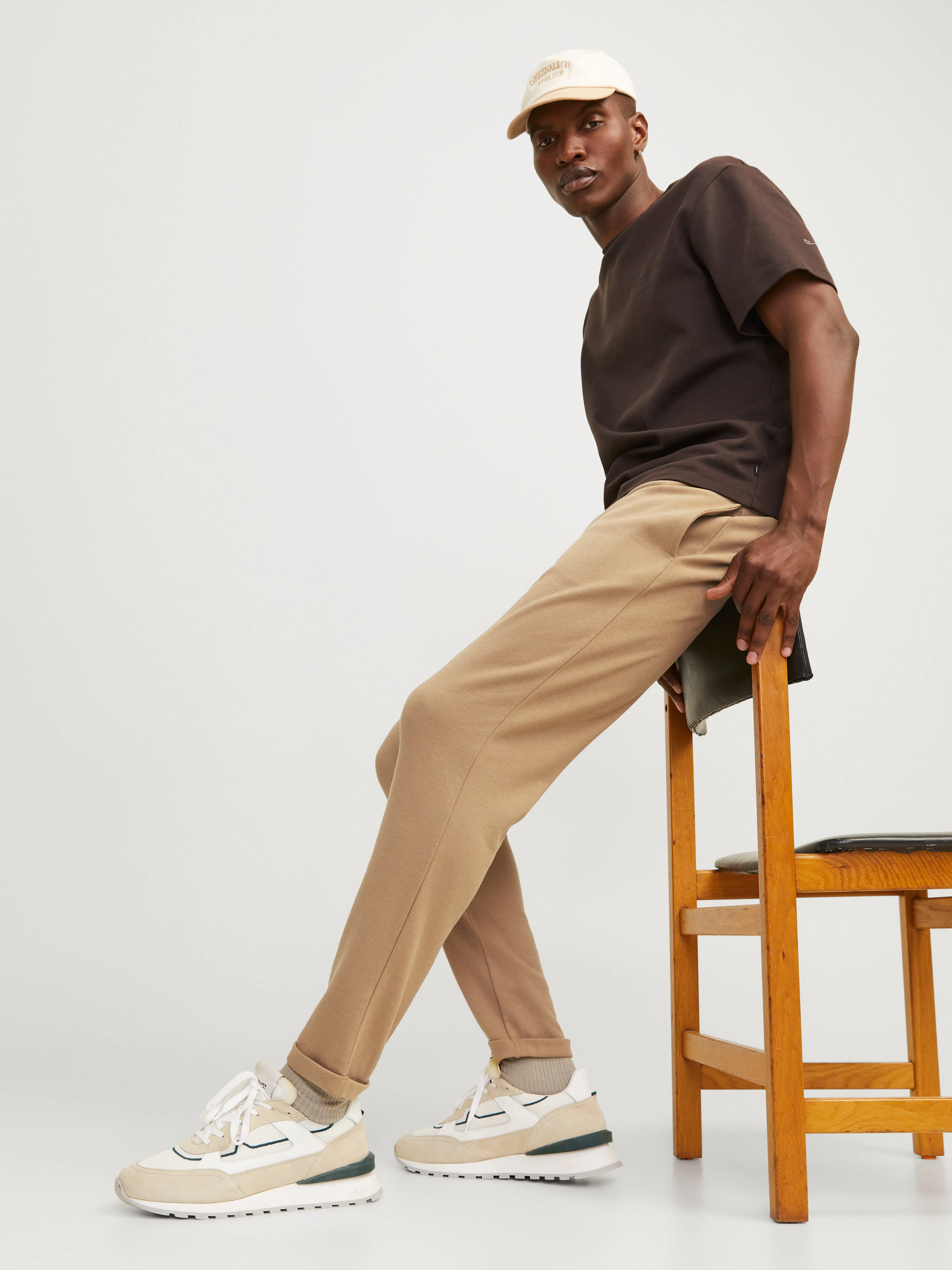 Pantalones de chándal Corte loose | Beige | Jack & Jones®