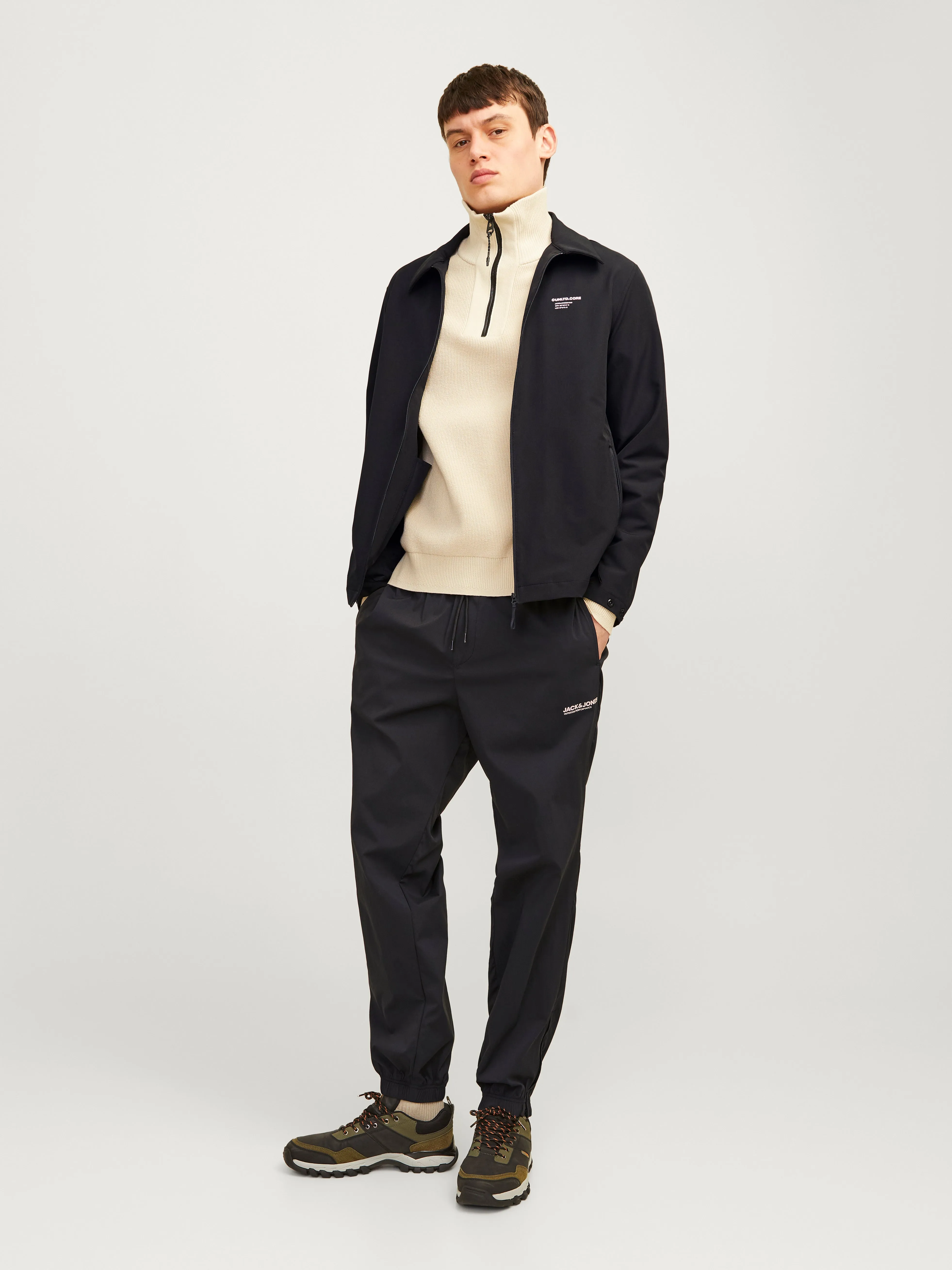 Pantalones de chándal Corte loose | Negro | Jack & Jones®