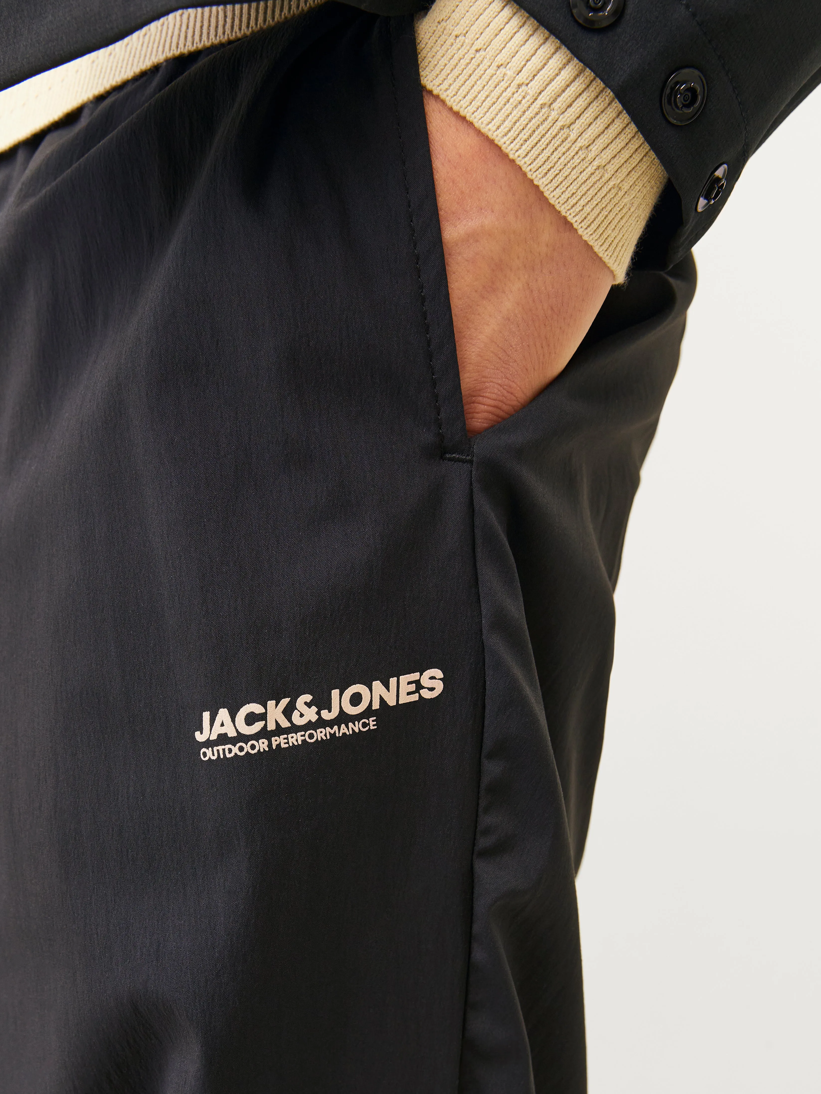Pantalones de chándal Corte loose | Negro | Jack & Jones®