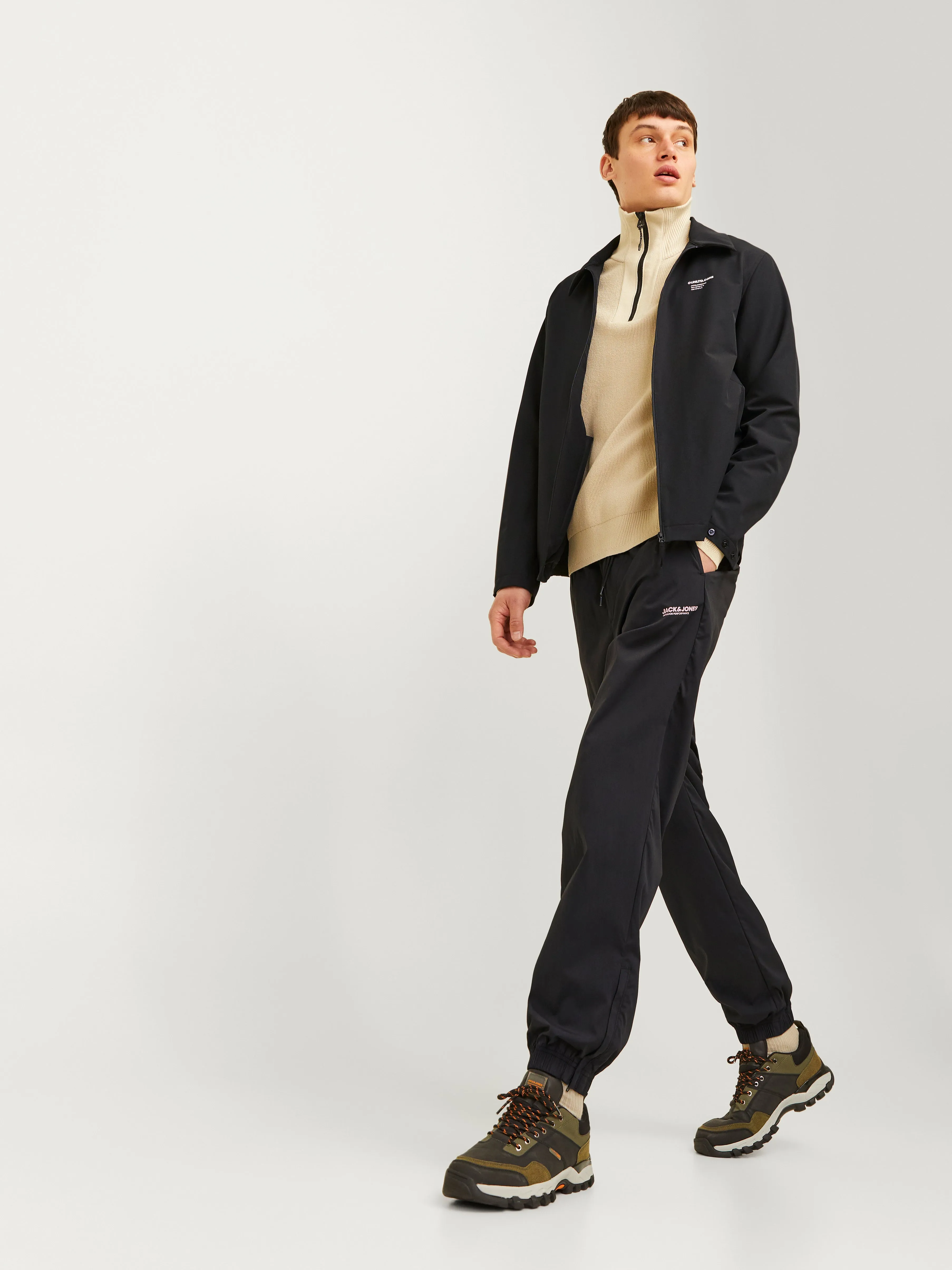 Pantalones de chándal Corte loose | Negro | Jack & Jones®