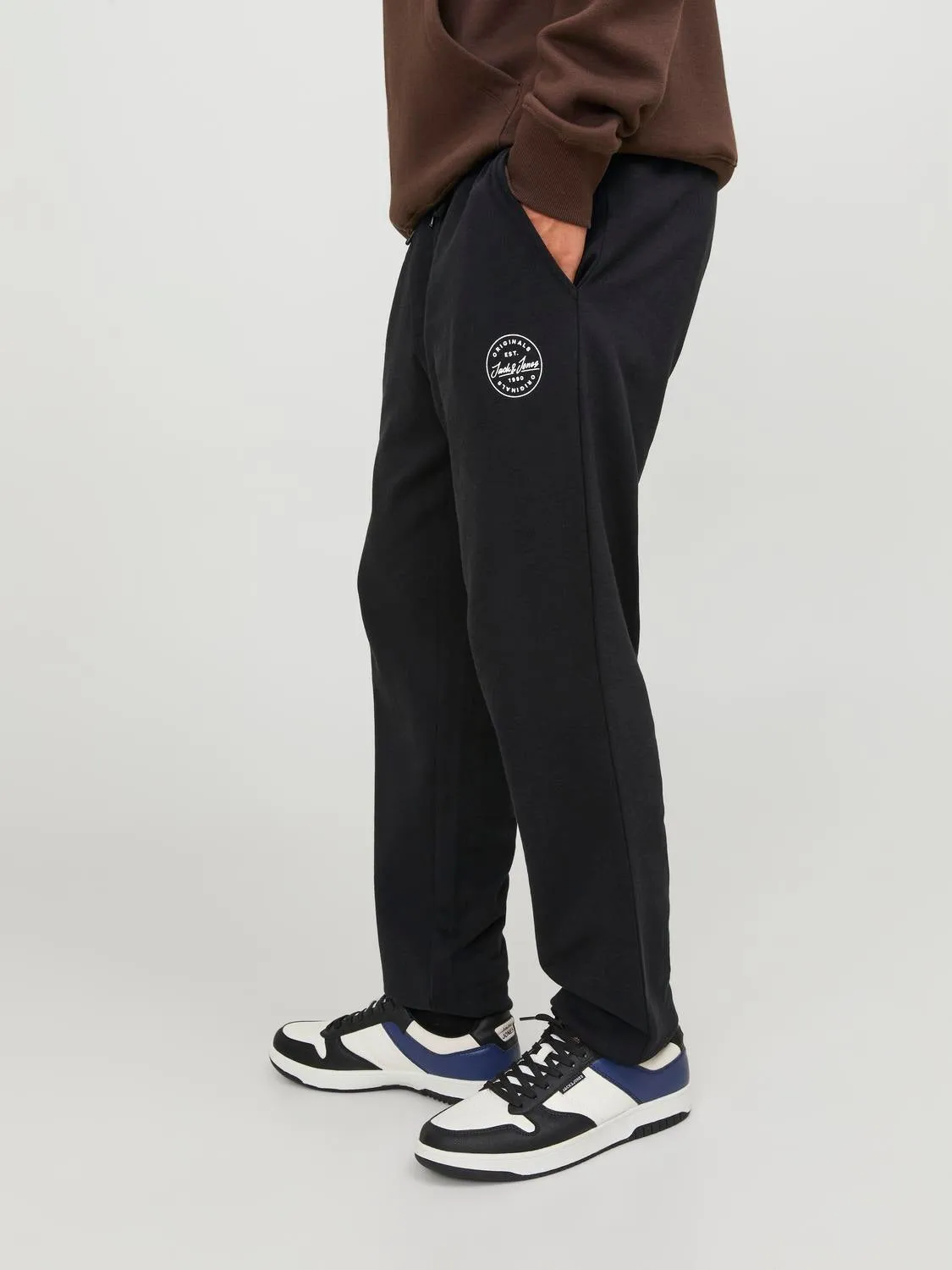 Pantalones de chándal Corte regular | Negro | Jack & Jones®