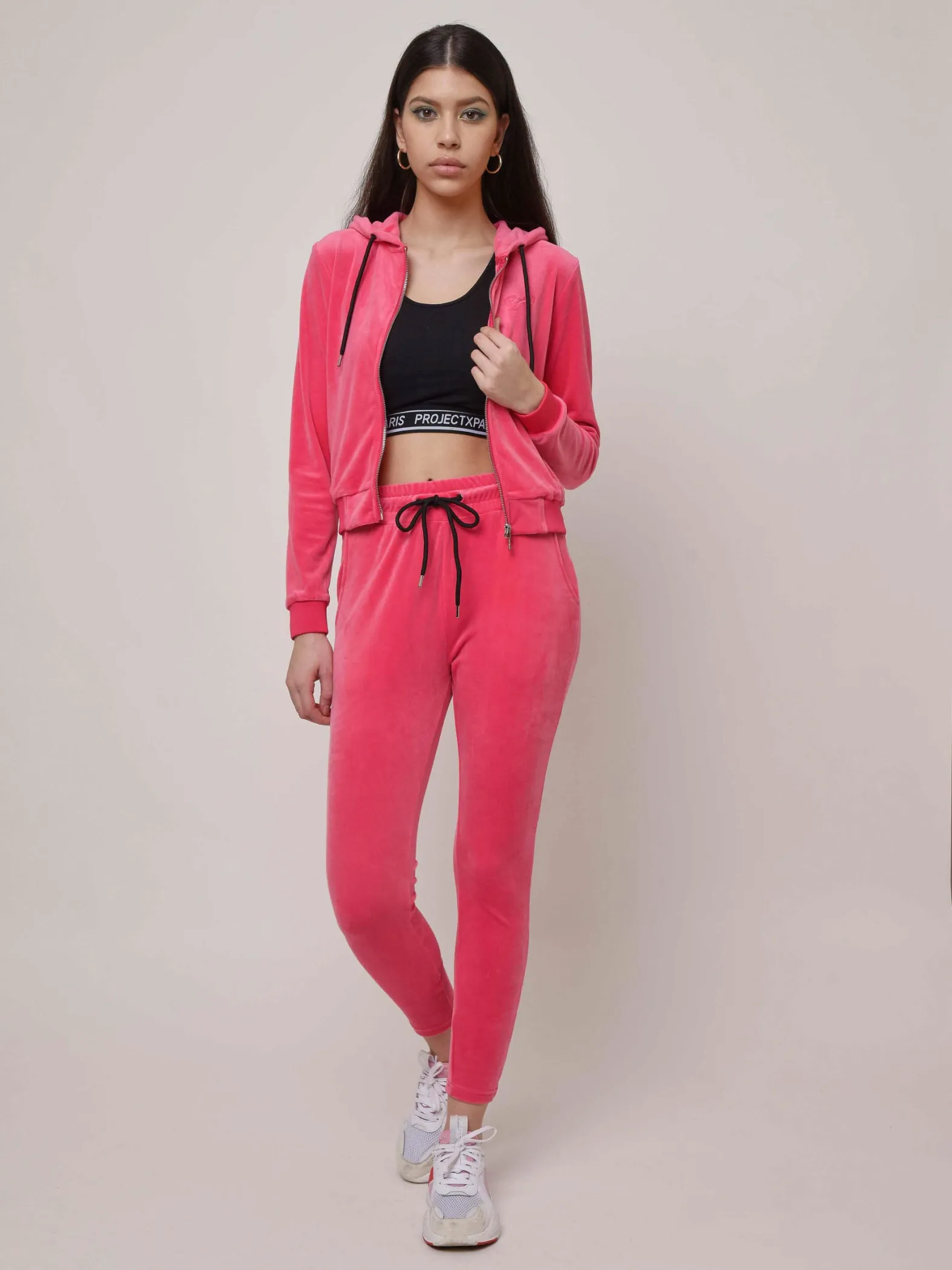 Pantalones de chándal de terciopelo