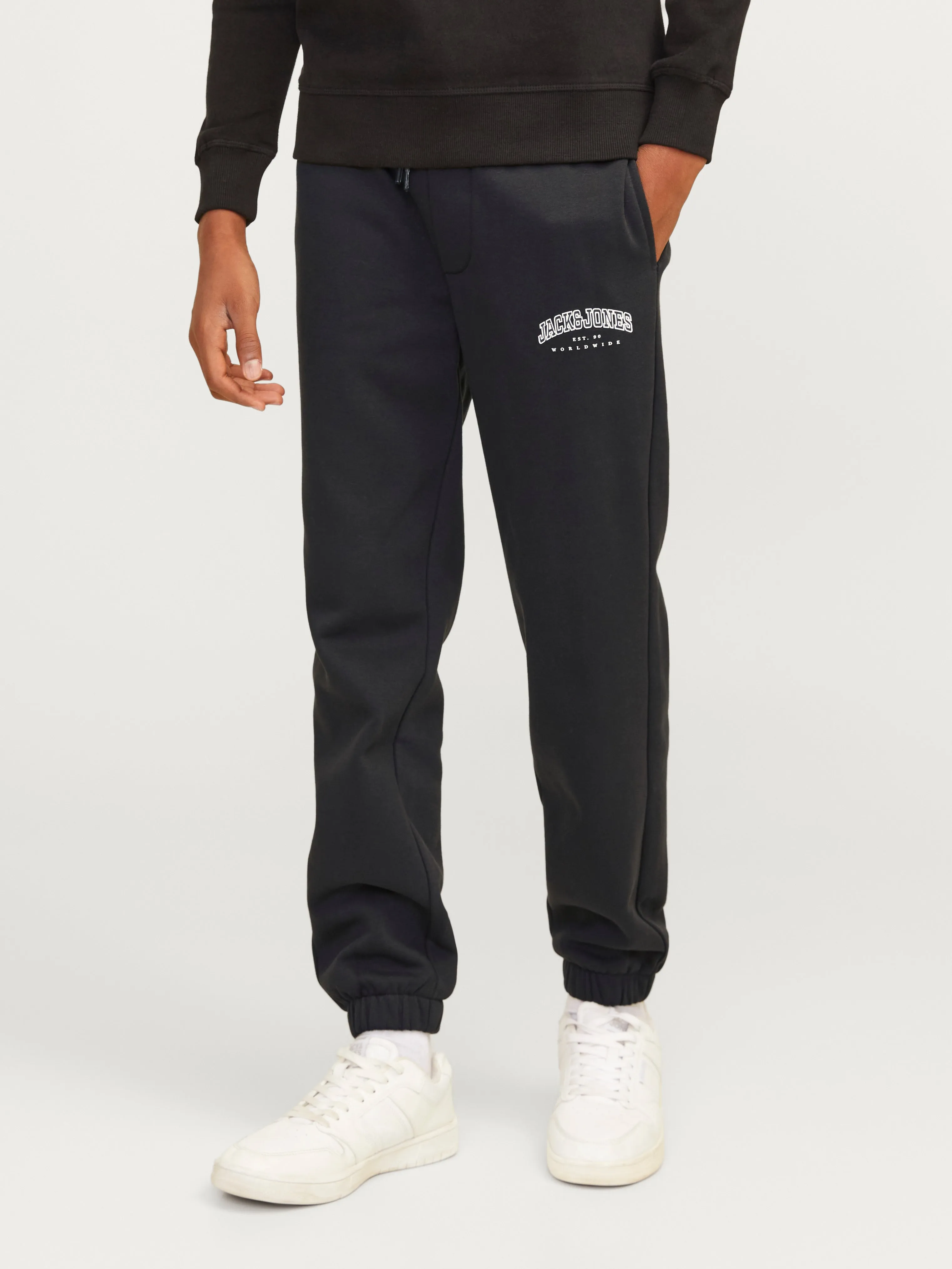 Pantalones de chándal Junior | Negro | Jack & Jones®