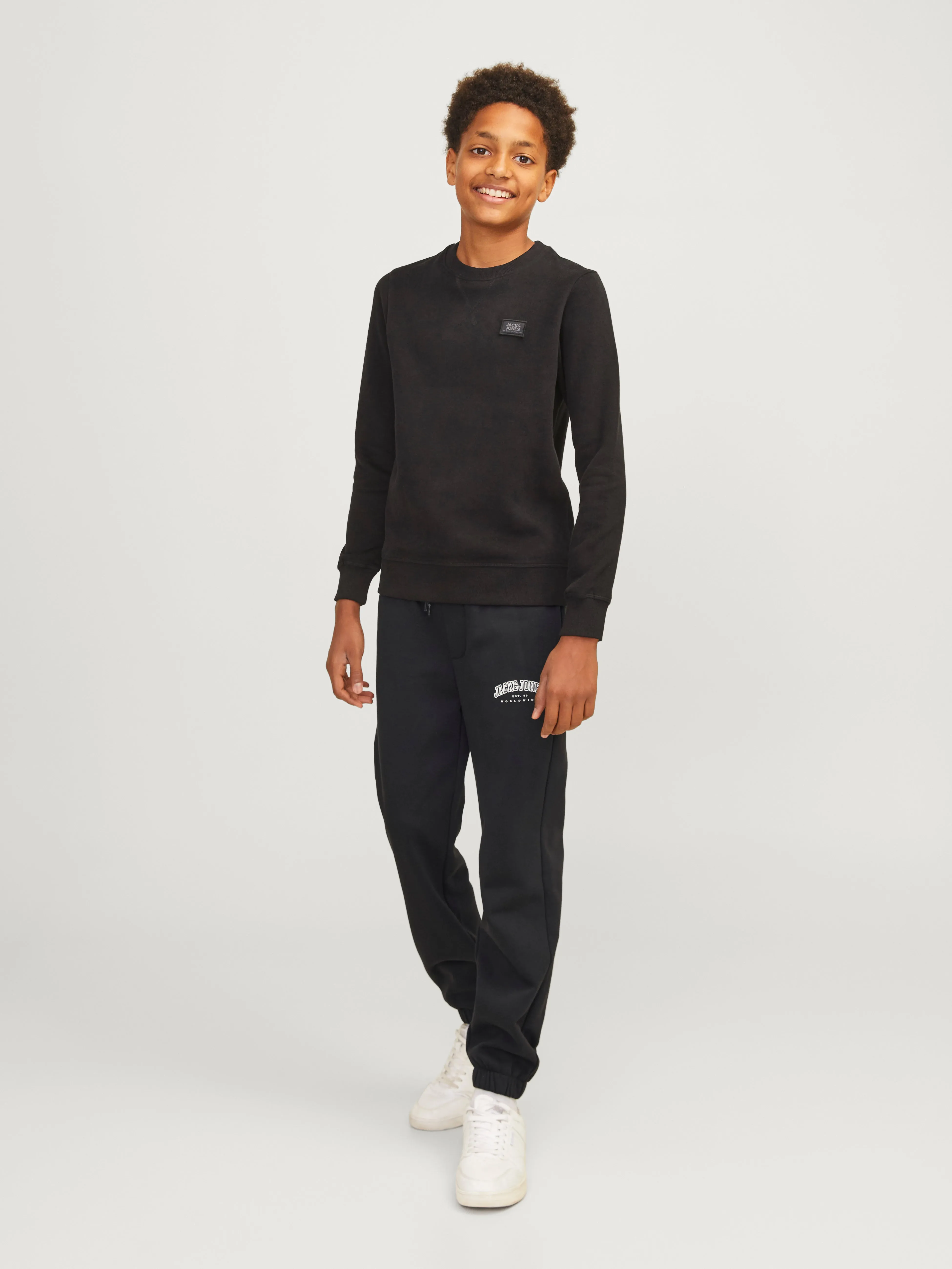 Pantalones de chándal Junior | Negro | Jack & Jones®