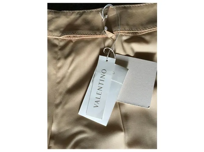 Pantalones Valentino de lana nueva Beige 