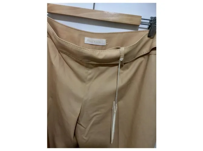 Pantalones Valentino de lana nueva Beige 