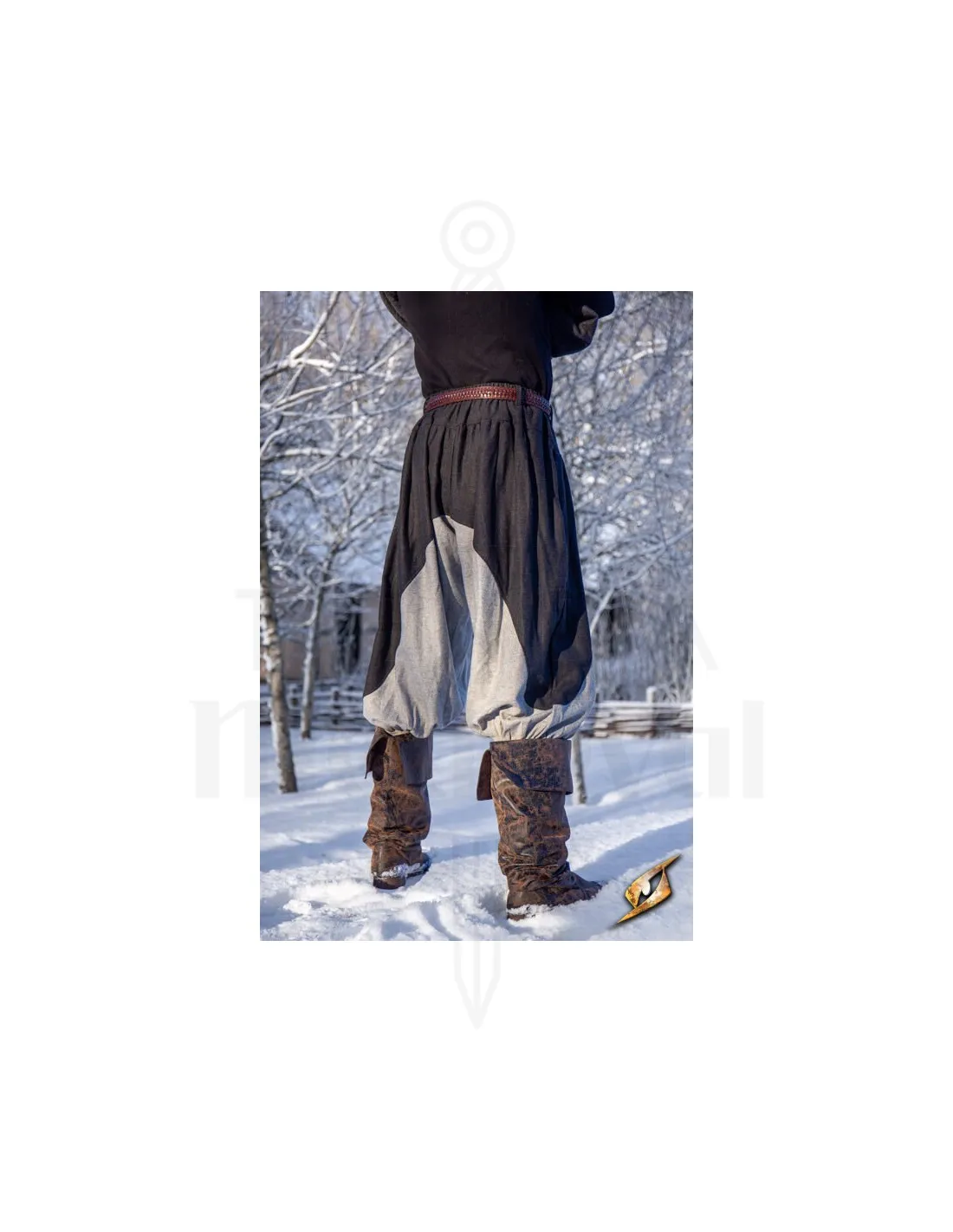 Pantalones vikingos de lana modelo Ignis