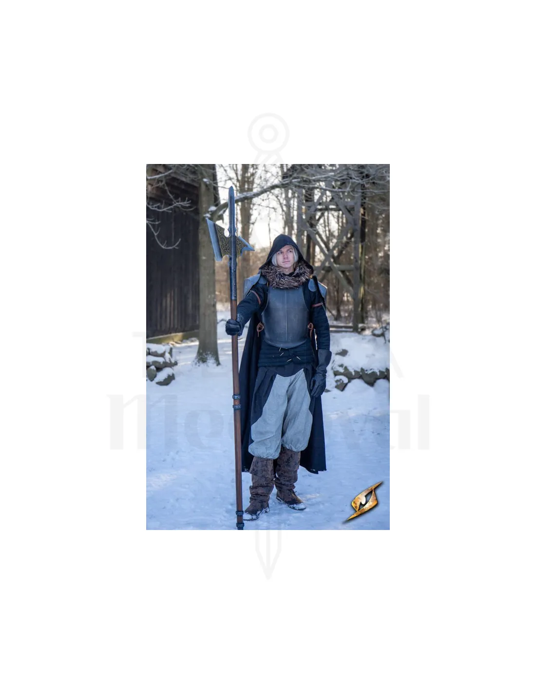 Pantalones vikingos de lana modelo Ignis