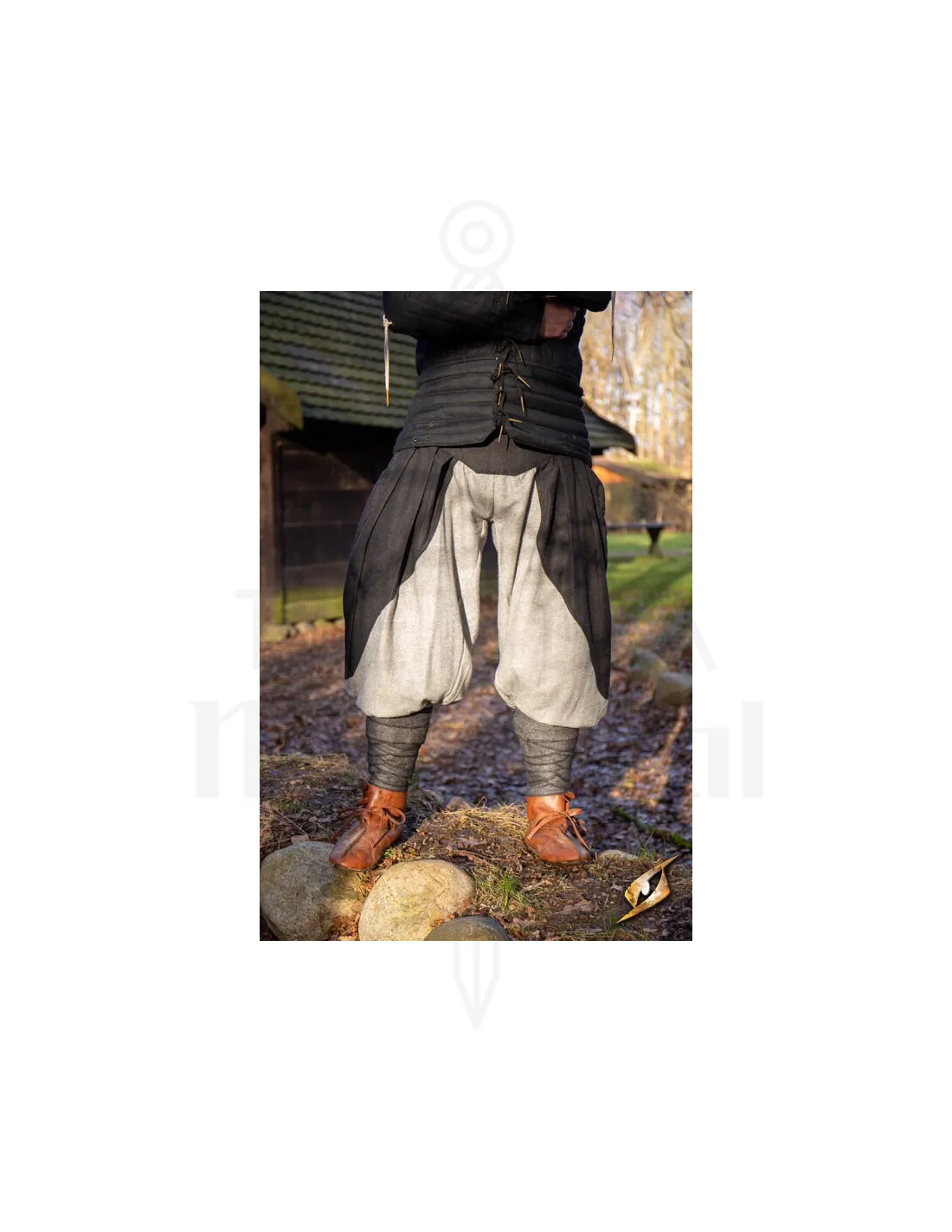 Pantalones vikingos de lana modelo Ignis