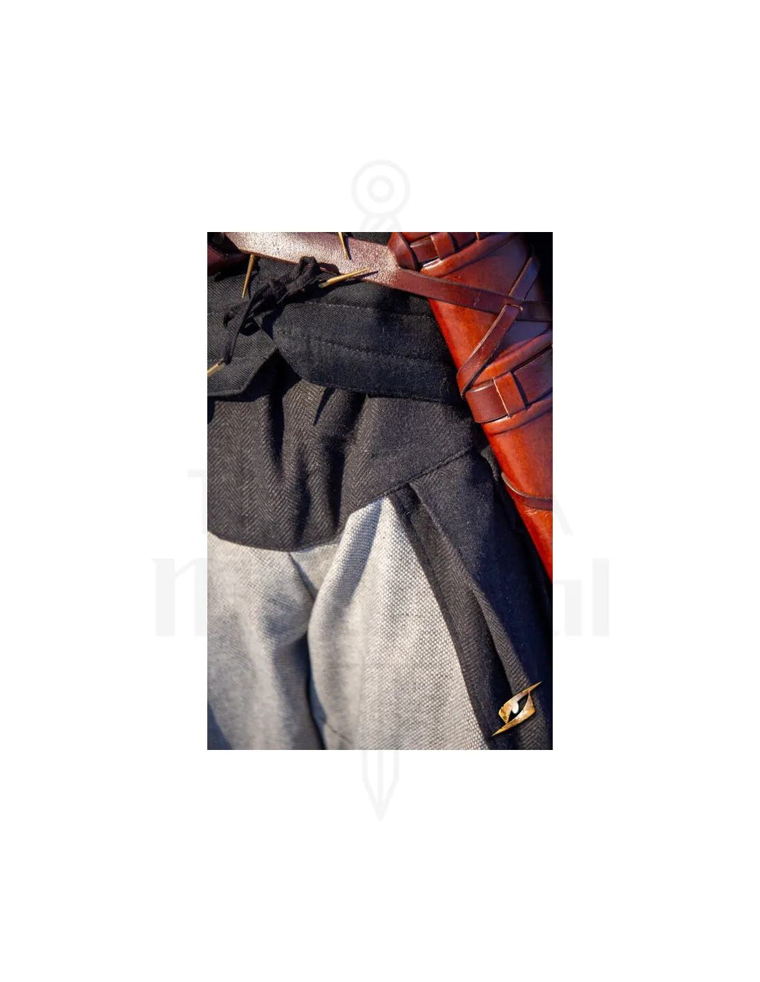 Pantalones vikingos de lana modelo Ignis