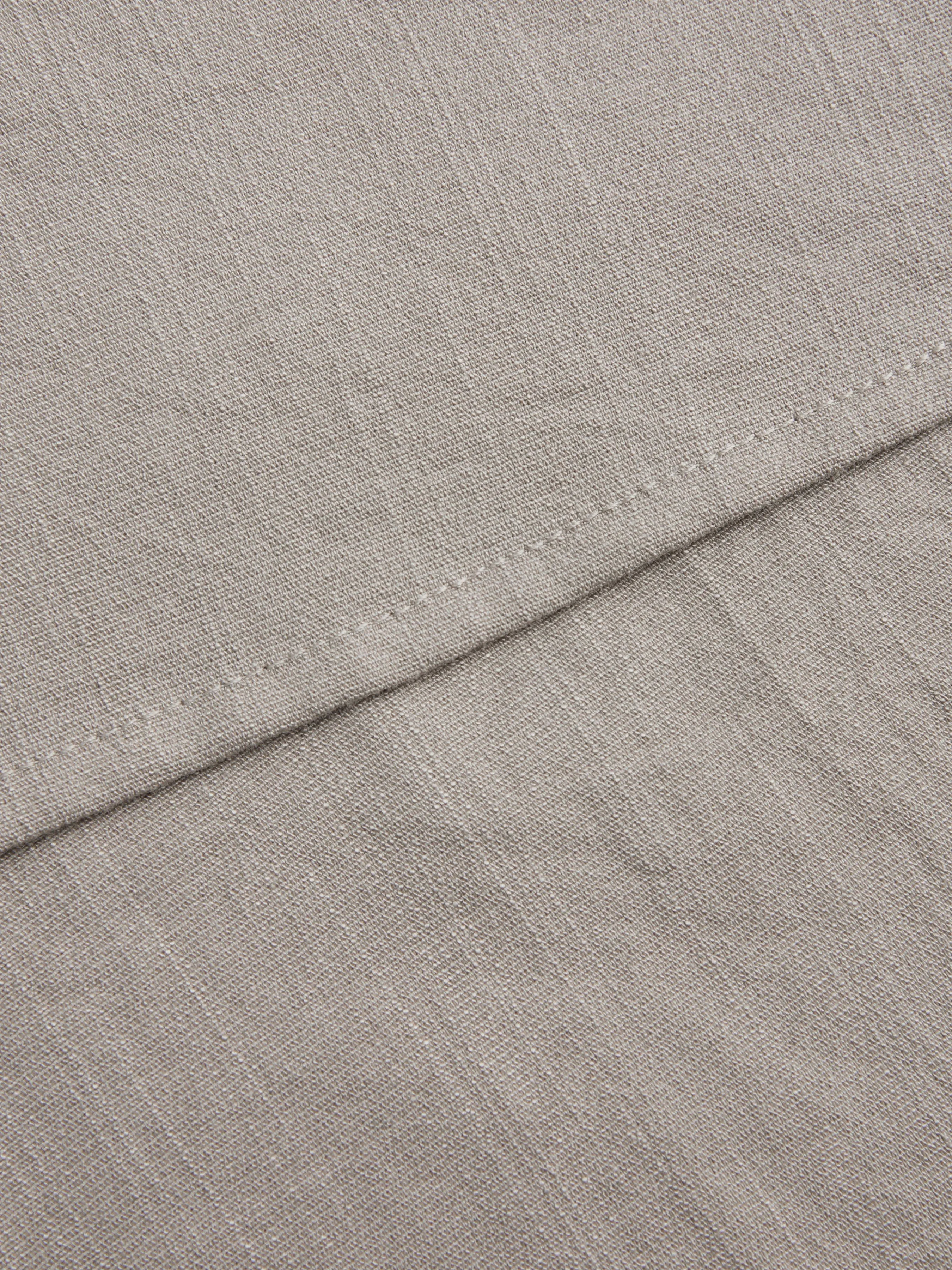 Pantalón ancho tejido de talle medio con nudo sólido