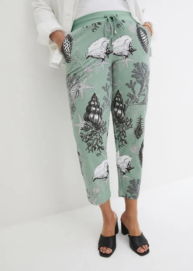 Pantalón de chándal Azul marino + blanco lana