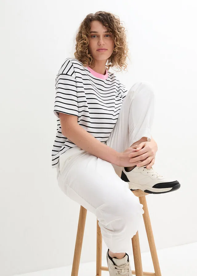 Pantalón de lino Blanco