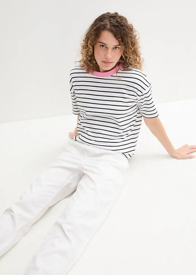 Pantalón de lino Blanco