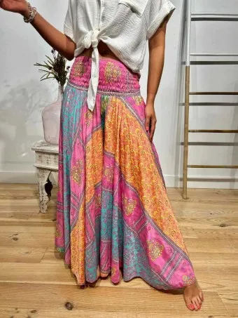Pantalón Palazzo Estampado GINGBA 03