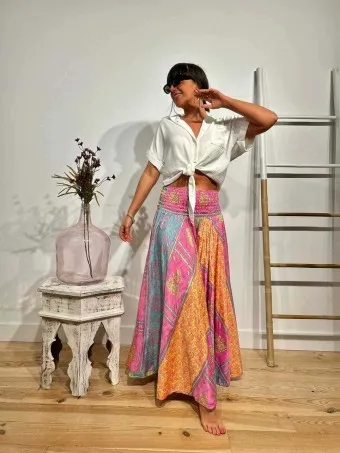 Pantalón Palazzo Estampado GINGBA 03